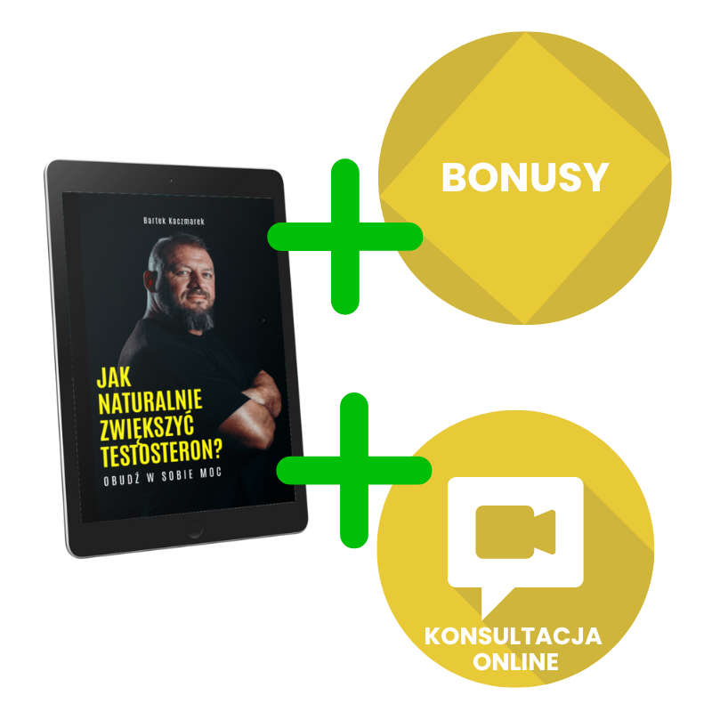 E-book: Jak naturalnie zwiększyć testosteron + KONSULTACJA + BONUSY